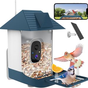 Bird Feeder with Camera Fazoxo