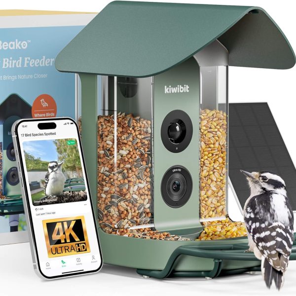 Kiwibit Beako bird feeder camera