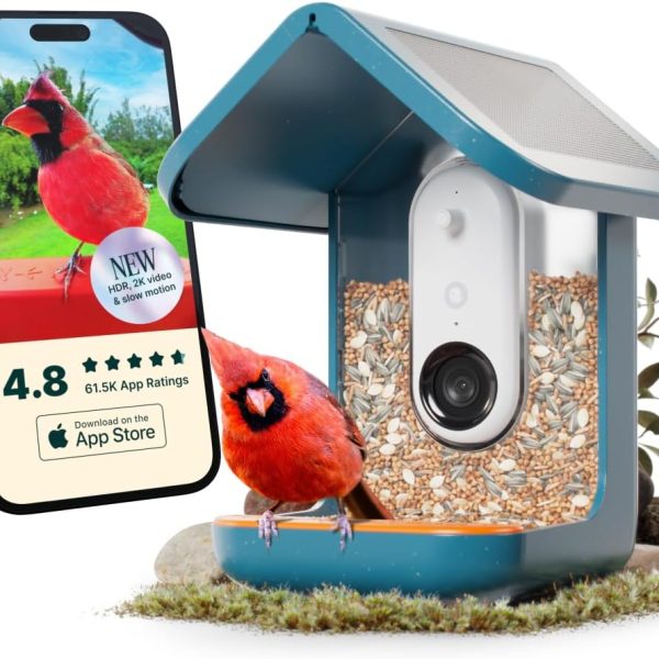 Birdbuddy Pro Solar bird feeder camera